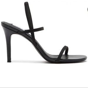 Steve Madden black strappy sandals